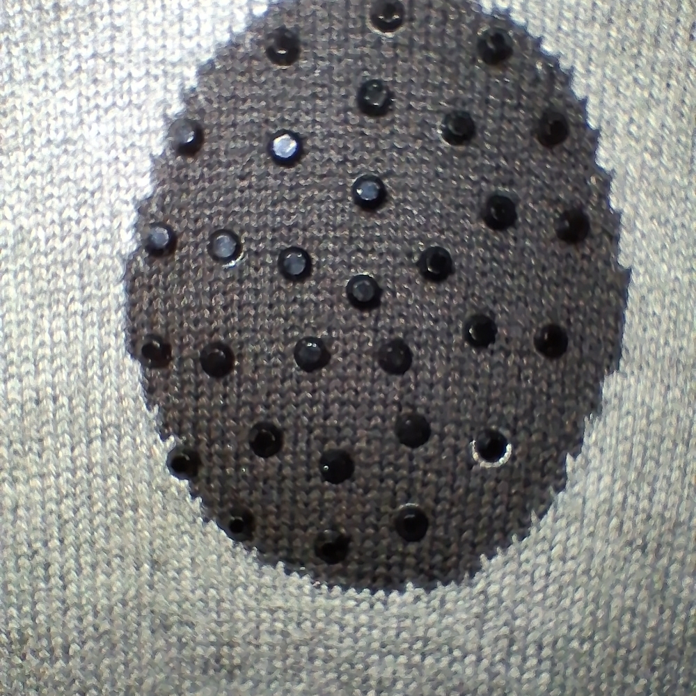 Chelsea & Theodore Charcoal Knit Top - Picture 5 of 7